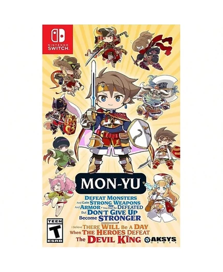 Видеоигра AKSYS GAMES Mon-Yu для Switch, разноцветная