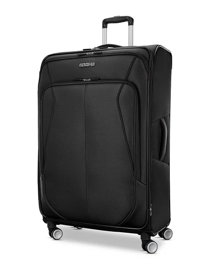 Чемодан american tourister 4 kix 3.0 большой, черный