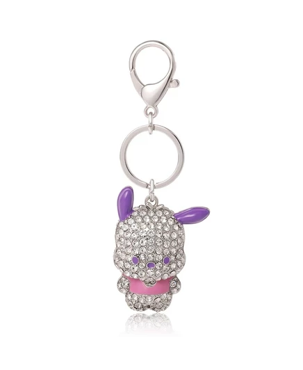 Брелок для сумки Hello Kitty Pochacco Pavé, серебристый