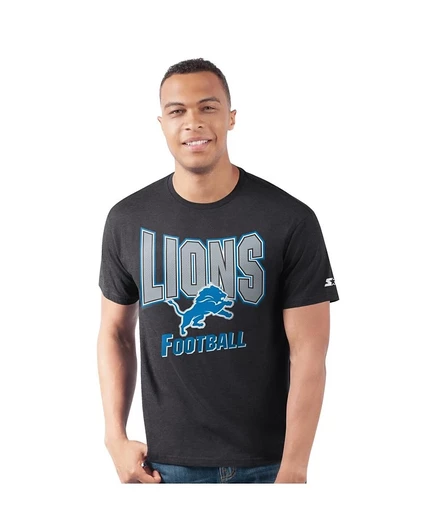 Мужская футболка Starter Prime Time Detroit Lions, черная