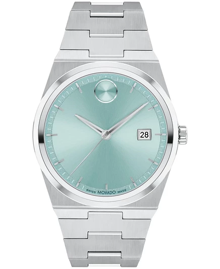 Мужские часы Movado Bold Quest 40 мм, серебристые