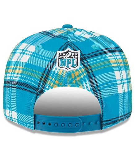 Мужская кепка-бейсболка New Era Jacksonville Jaguars 2024 бирюзового цвета, модель Sideline Statement 9FIFTY. teal