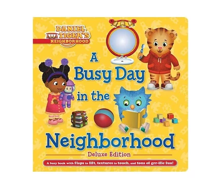 Книга «A Busy Day in the Neighborhood» делюкс, белая