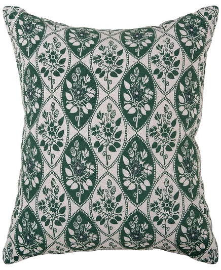 Декоративная подушка Rizzy Home Florence 51×51 см, зеленая