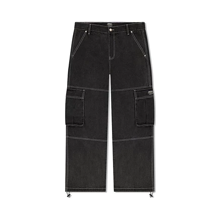 Мужские джинсы-карго WeSC Baggy, черные