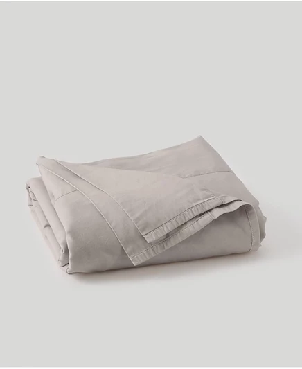 Сатиновая простыня из плотного хлопка Pact Cotton Room Service серого цвета
