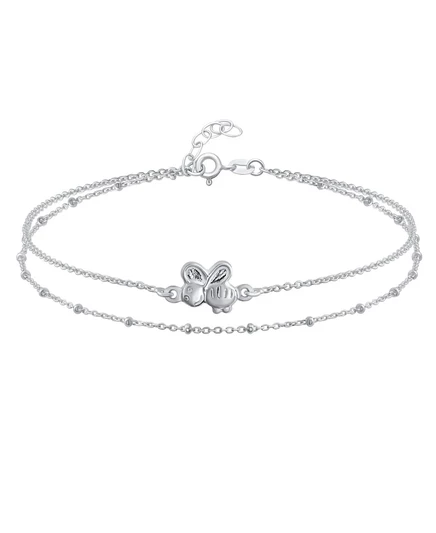 Анклет Bling Jewelry Queen Bee, серебро .925, серебряный
