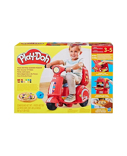 Игровой набор Play-Doh «Скутер для доставки пиццы», белый