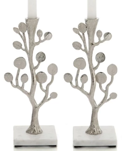 Подсвечники Michael Aram Botanical Leaf, 2 шт, 30,5 см