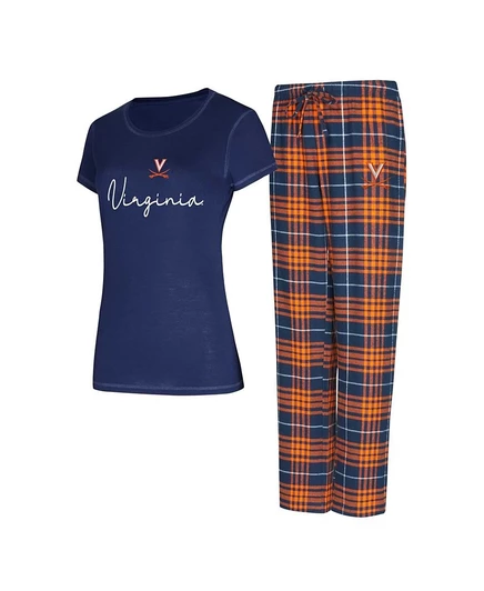 Женская пижама Concepts Sport Virginia Cavaliers, синяя