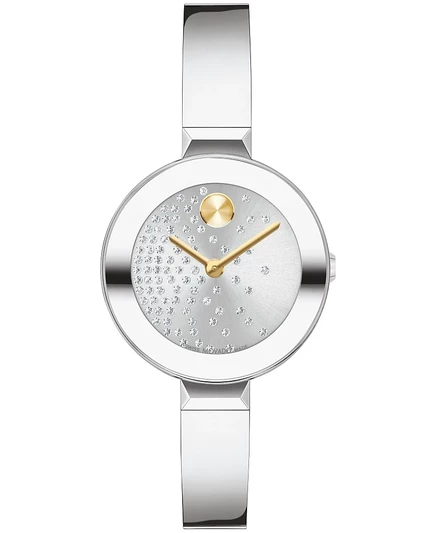 Женские часы Movado Bold Bangles 28 мм, серебристые