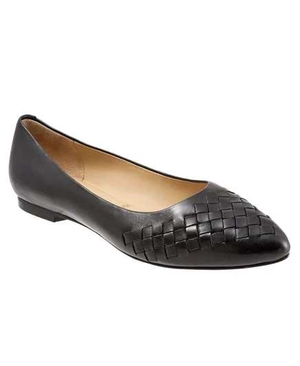 Женские балетки Trotters Estee Woven, черные