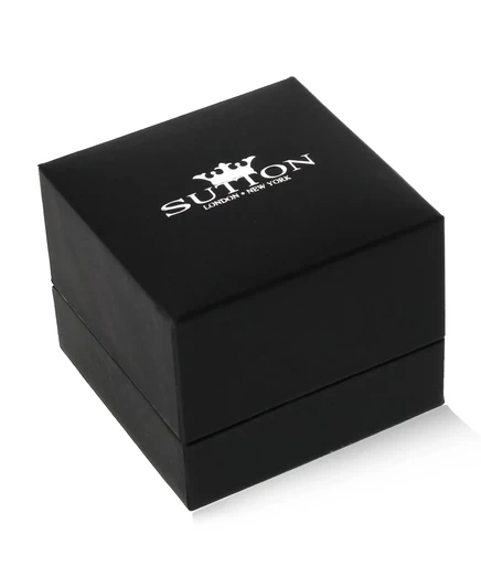Набор серьг-пусет Sutton by Rhona Sutton, 3 пары, сталь с фианитами, двухцветные