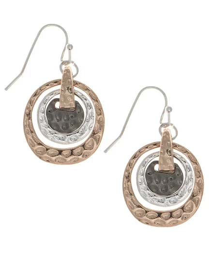 Серьги Nine West Orbital, многоцветные