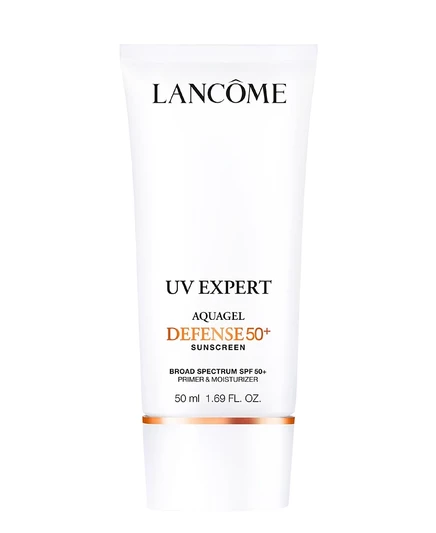 Грунтовка и увлажняющий крем Lancôme UV Expert Aquagel Defense SPF 50+, 1,7 унции, без цвета
