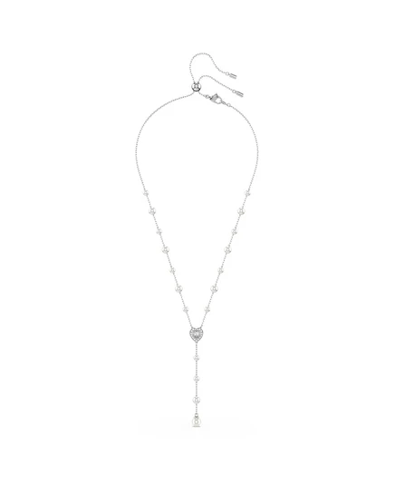 Колье Swarovski Ariana Grande с сердцем, серебристое