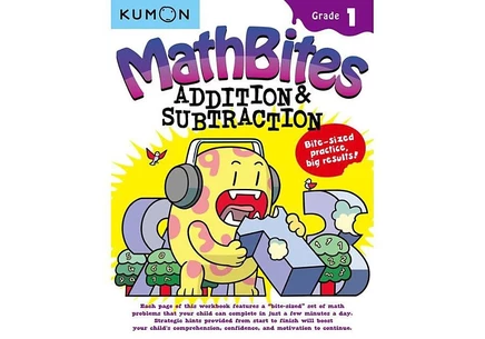 Книга Kumon MathBites. Сложение и вычитание, 6–7 лет