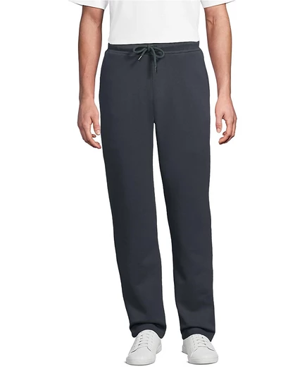 Мужские спортивные штаны lands' end raindefense serious sweats, серые