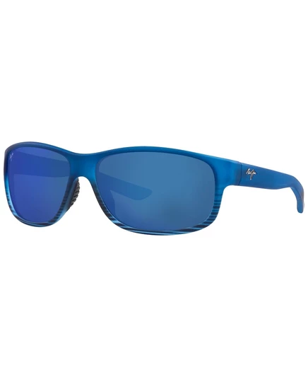 Унисекс солнцезащитные очки Maui Jim Kaiwi 62, синие