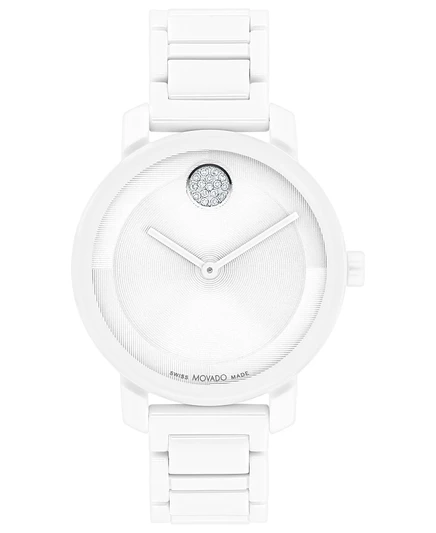 Женские часы Movado Bold Evolution 34 мм, керамика, белые
