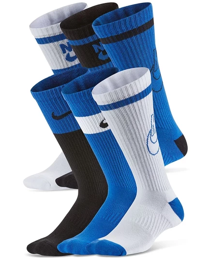 Детские носки Nike Everyday Cushioned, набор 6, коричневые