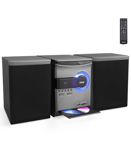 Стереосистема Pyle Home с Bluetooth и CD, 30 Вт, черная