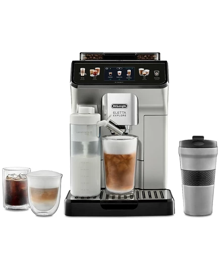 Кофемашина De'Longhi Eletta Explore, серебристая