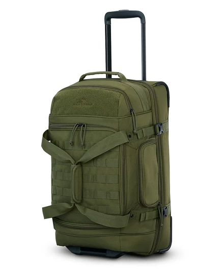 Дорожная сумка на колесах High Sierra Pathsetter 22″, зеленая