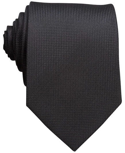 Мужской галстук Perry Ellis Oxford, черный