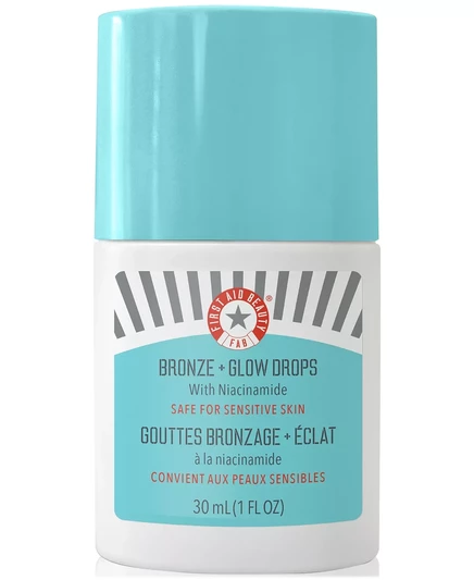 Капли First Aid Beauty Bronze Glow с ниацинамидом, 1 унция.