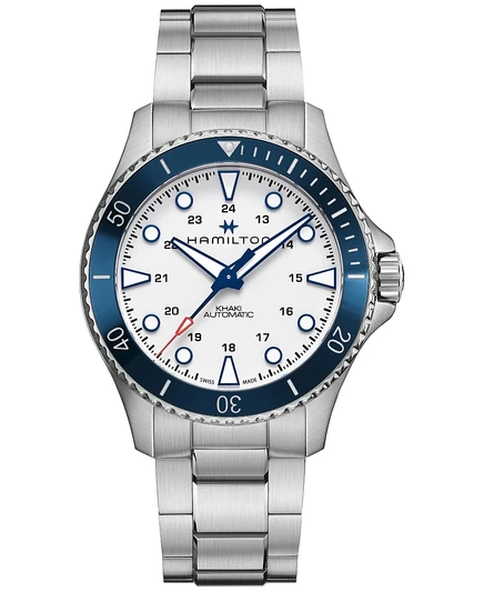 Мужские часы Hamilton Khaki Scuba 43 мм, стальной браслет