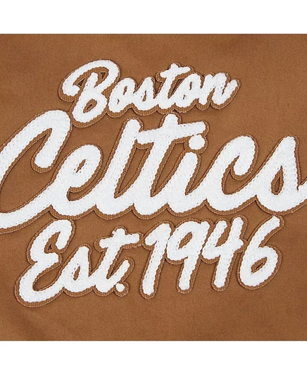 Мужская куртка Pro Standard Boston Celtics, коричневая
