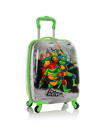 Детский чемодан Heys Teenage Mutant Ninja Turtles 18″, зеленый