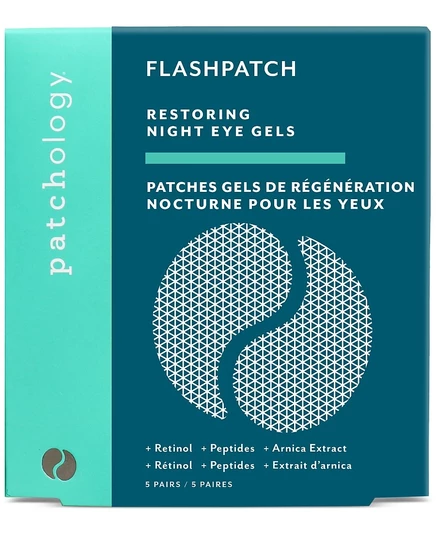 Патчи для глаз Patchology FlashPatch Restoring Night, 5 пар, белые
