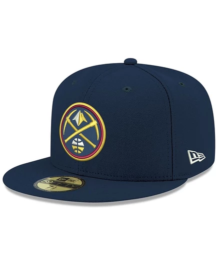 Мужская кепка New Era Denver Nuggets 59FIFTY, темно-синяя