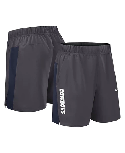 Мужские шорты Nike Dallas Cowboys Dri-FIT, серые