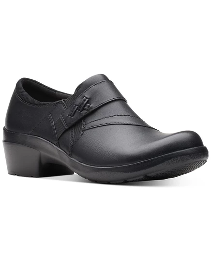 Женские слипоны Clarks Angie Pearl, черные