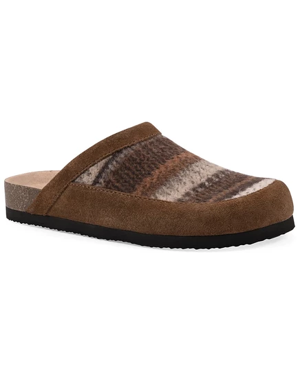 Женские сабо White Mountain Benday Footbeds, коричневые