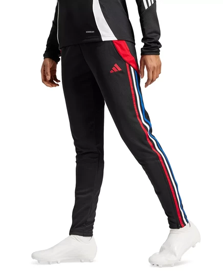  Женские спортивные брюки Tiro 24  black/team power red 2/white/team royal blue