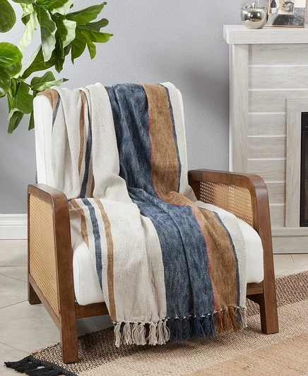Накидка в полоску от Saro Lifestyle, 68