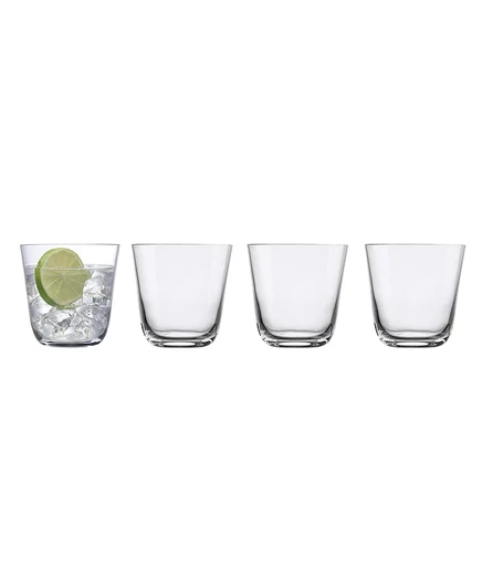 Набор стаканов Nude Glass Savage, 4 шт., прозрачные