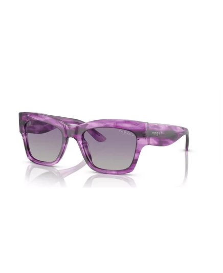  Женские поляризованные солнцезащитные очки Gradient Polar VO5524S purple havana