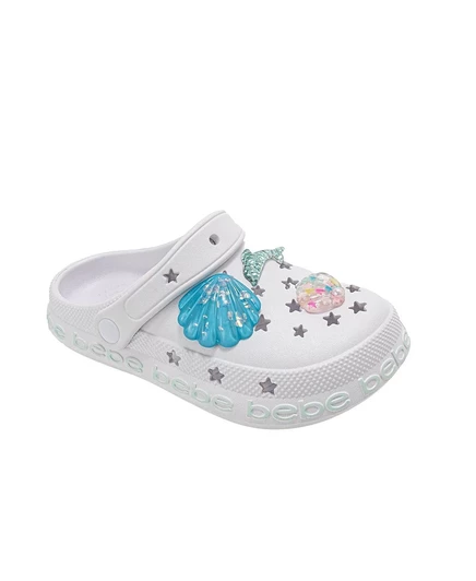Клоги для девочек Bebe Comfort EVA, белые
