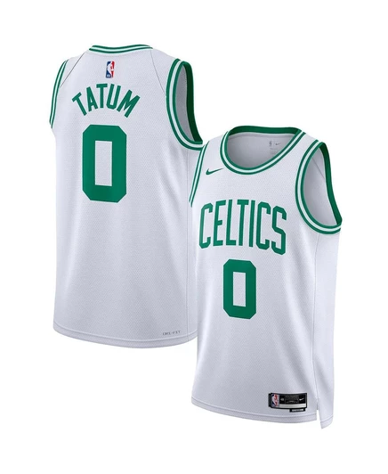 Мужская майка Jordan Jayson Tatum Celtics, белая