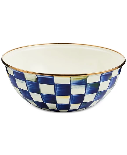 Сервировочная миска Mackenzie-Childs Royal Check 2,37 л