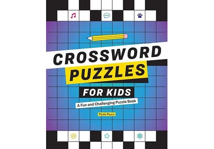 Книга кроссвордов для детей Паоло Паско, 9–12 лет