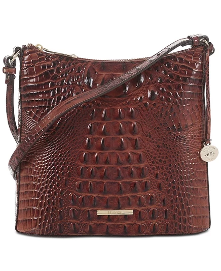 Женская кроссбоди Brahmin Katie, ореховая/золотая