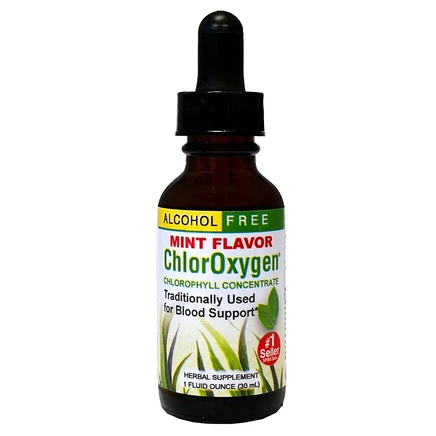 Добавка Trace Minerals ChlorOxygen Mint 30 мл, белая