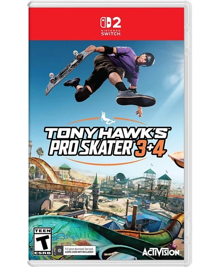 Видеоигра Microsoft Tony Hawk Pro Skater 3+4 для Nintendo Switch, многоцветная