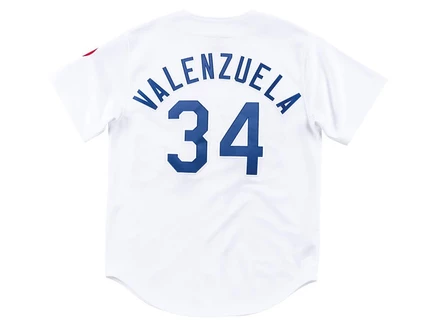 Мужская джерси Mitchell & Ness Dodgers, белая